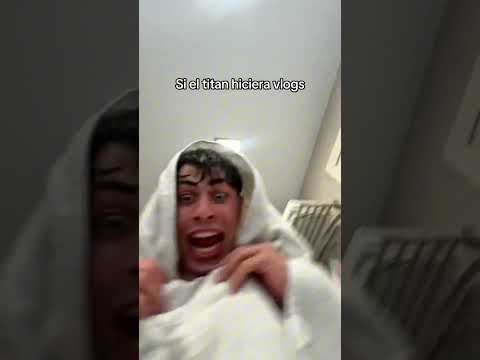 Si el titan hiciera vlogs🍌 #humor #shortsviral #comedia #viralvideo