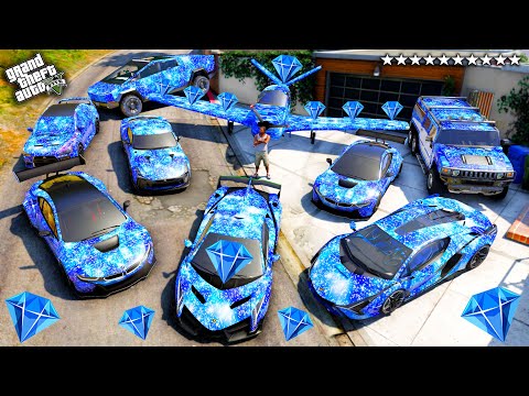 GTA 5 - Franklin Stealing MODIFIED DIAMOND LUXURY Cars in GTA V