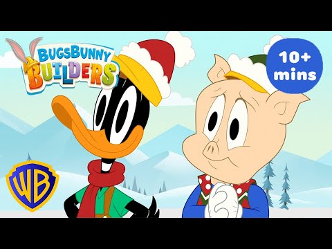 Bugs Bunny Builders | In the Christmas Spirit! 🎄🎅 | Cartoon Compilation | @wbkids​