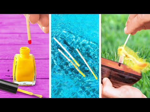 Camping Hacks: How to Make Your Trip a Success and Waterproof Matches 🔥 ⛺