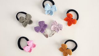 DIY Crochet Hair Ties | Sevimli Çiçekli Lastik Toka Nasıl Yapılır?