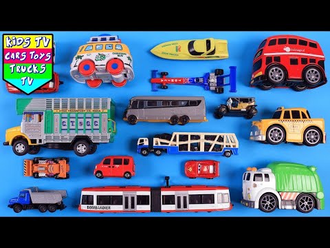 Learn Vehicles Names & Sounds for Kids + More Fun Learning Videos
