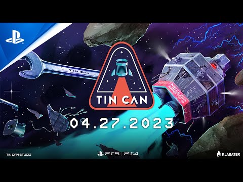 Tin Can - Release Date Trailer | PS5 & PS4 Games