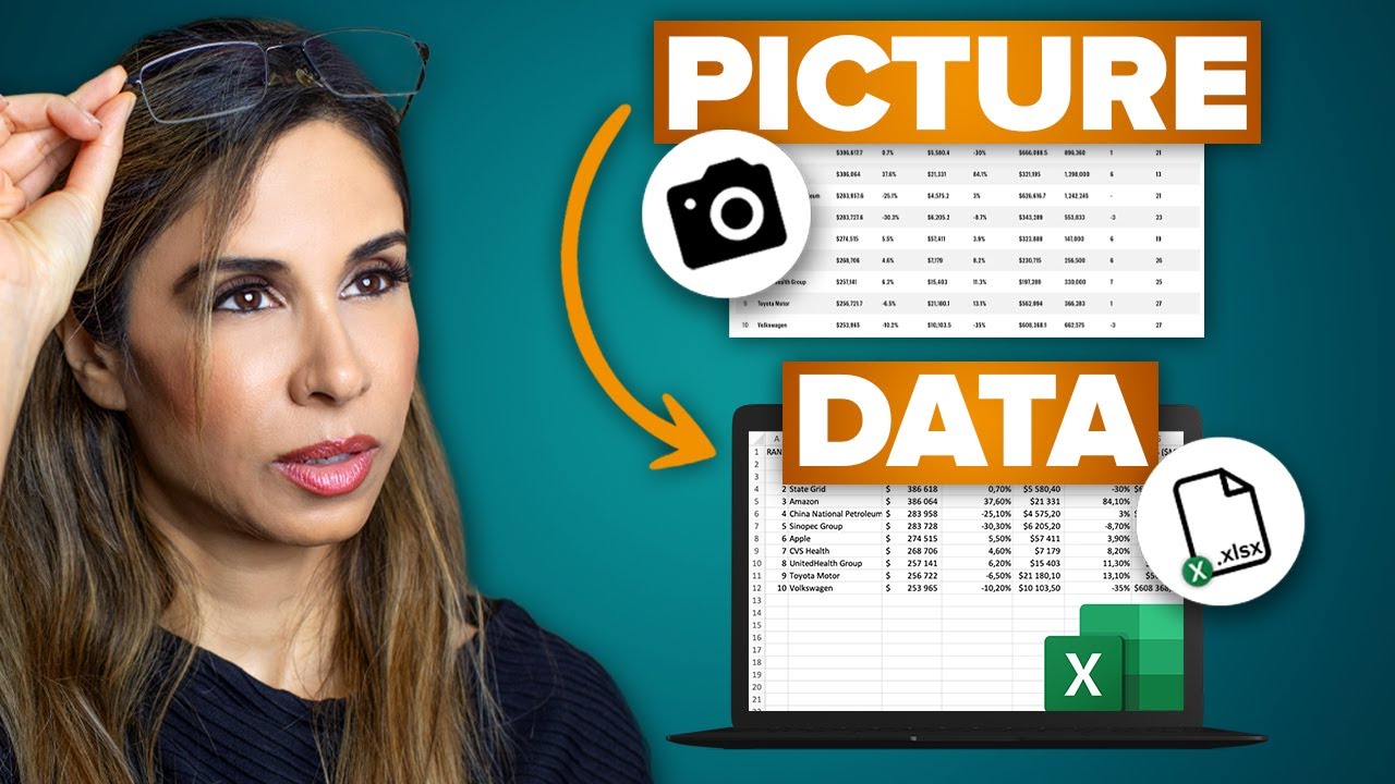 New ! Convert Picture to Data in Excel Desktop – Fail or Pass