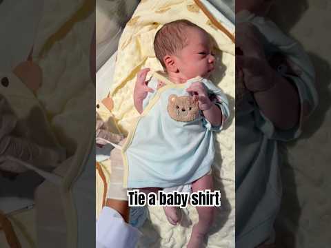 Put on baby shirt #shorts