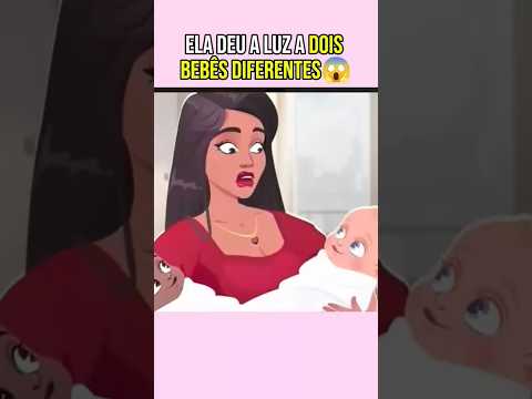Dois filhos DIFERENTES😱 #cartoon