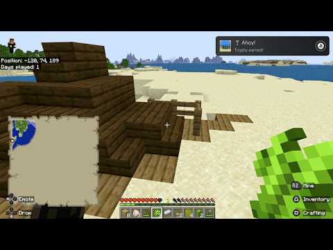 Minecraft PS5 Survival: Platinum Trophy Episode 1