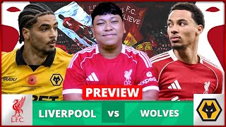 Preview Liverpool v Wolves | Liga Inggris Musim 2025/26 Pekan 18
