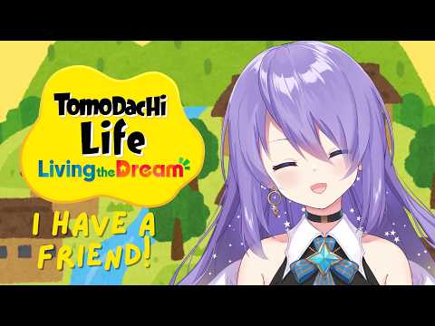 【Tomodachi Life: Living the Dream】First time playing!【hololive | moona】