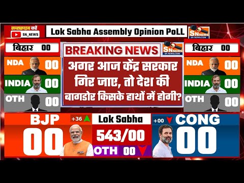 lok sabha opinion poll 2029 , | Narendra Modi | Rahul Gandhi | BJP | INDIA vs NDA | 2024 election
