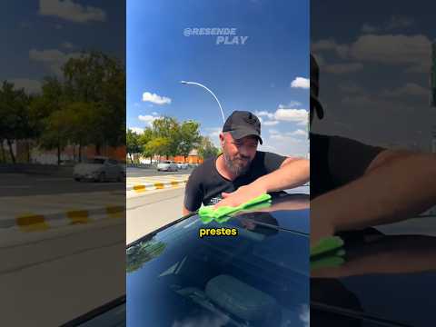 Esse cara transformou su carro em um espelho!! 😎😎#shots #sports #viralshort #curiosidadesaleatorias