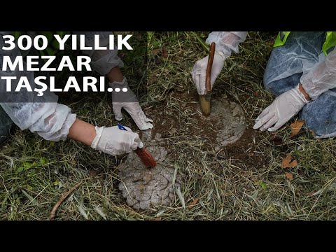 Tarihe Işık Tutan Asırlık Mezar Taşları Gün Yüzüne Çıkıyor