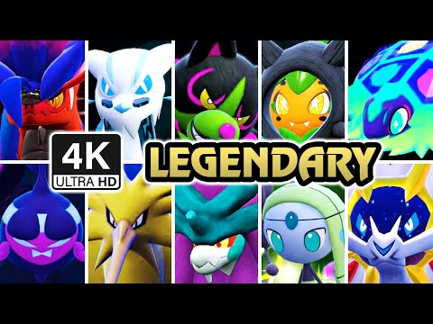 Pokémon Scarlet & Violet (Switch 2) All Legendary ⸱ DLC Included (4K60FPS)