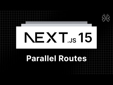 Next.js 15 Tutorial - 30 - Parallel Routes