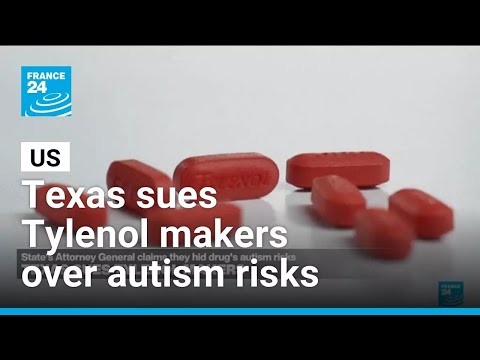 YouTube video thumbnail: Texas Sues Tylenol Makers, Claiming They hid Drug's Autism Risks