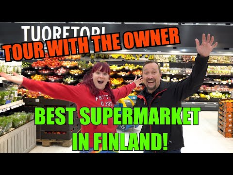 FINLAND FRIDAY: SUPERMARKET TOUR pt. 1: Food items! 🥦🍖🍎