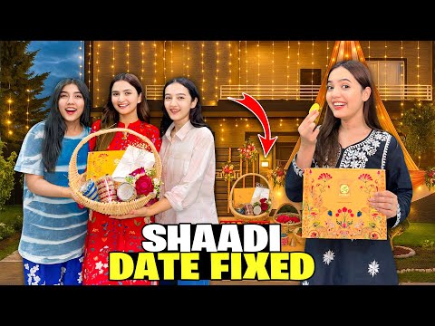 Shaadi Ki Date Fixed Hogai♥️🥰|Sabne Tayaarian Start Kardi🤩😍|Ghar Par Mithayi Agyai☺️😇|Sistrology 