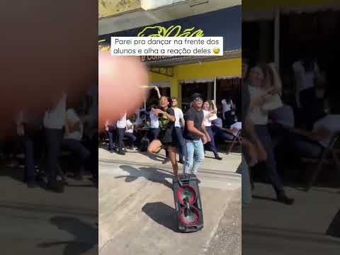 Rs dessa vez eu fui onde tinham vários alunos, se liga no que rolou 😅😅🕺🏼