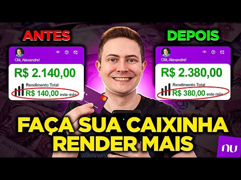 3 DICAS INCRÍVEIS PARA SUA CAIXINHA DO NUBANK RENDER MAIS!