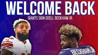 He’s Coming Home: Giants sign OBJ, Berrios