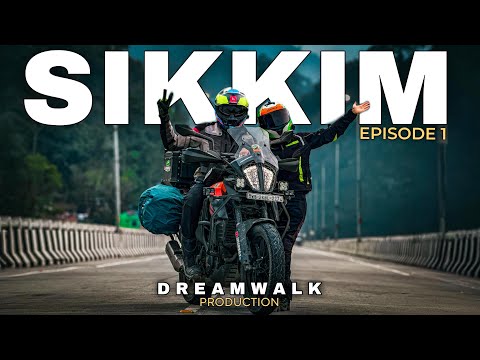 শুরু হলো আমাদের North Sikkim Tour | Winter Sikkim Ride | Kolkata to Sikkim Bike Trip