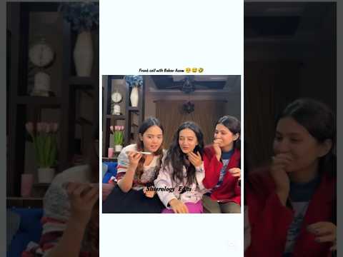 Prank call with Babar Azam 🥺😅😂#sistrology#edits