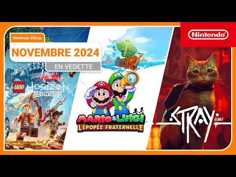 Temps forts du Nintendo eShop – Novembre 2024 (Nintendo Switch)