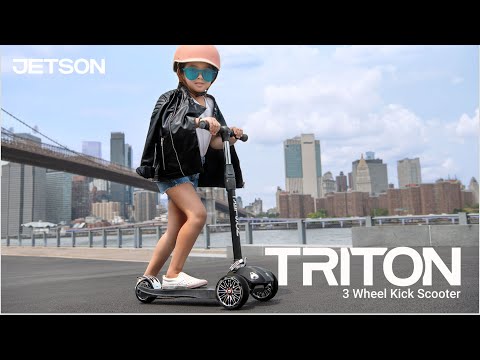 Jetson Triton Folding 3 Wheel Scooter