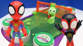 Spidey And His Amazing Friends Play Pickleball