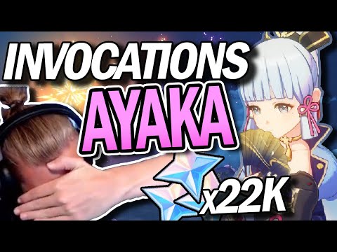 JE N'OSE PAS REGARDER ! | Ayaka | INVOCATIONS de Bienvenue à ...