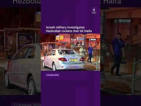 Israeli military investigates Hezbollah rockets that hit Haifa