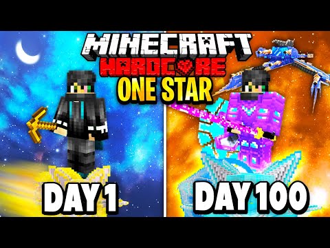 I Survived 100 Days on a STAR in Minecraft.. Here's What Happened..