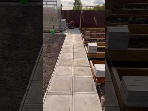 Садовая дорожка #свойдом #garden #path #садоваядорожка