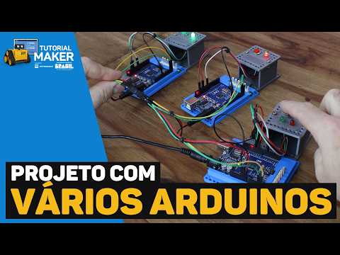 Usando VÁRIOS Arduinos em um Único Projeto #TutorialMaker