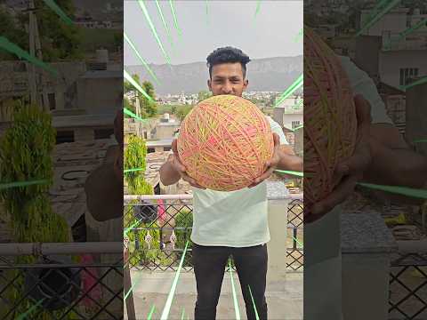 World Biggest Rubber Band Ball 😳 #shorts #surajkeexperiment