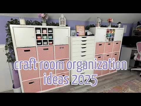How to choose the best organizers for your craft room | Craft Room Organization Ideas 2025