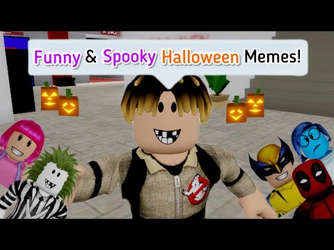 All of my FUNNY "HALLOWEEN" MEMES in 12 minutes! 😂 - Roblox Compilation