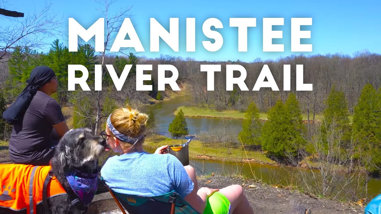 Manistee River in 4K - Hammock Camping and Hiking Manistee River Trail in Michigan - AdventureArchives