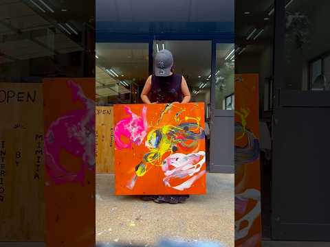 『抽象画』大きな変化 #art #アート #artwork #artist #抽象画