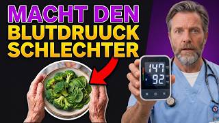 5 Einfache Wege, wie SENIOREN ihren Blutdruck mit Essen senken können | Arzt erklärt