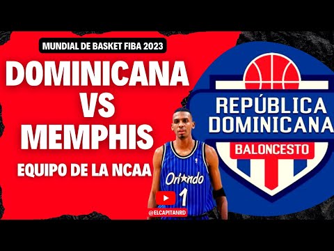 Selección Dominicana Vs Memphis de la NCAA con Anfernee Penny Hardaway