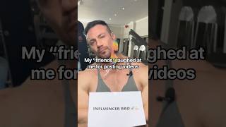 My friends laughed at me for posting videos #fitness #gym