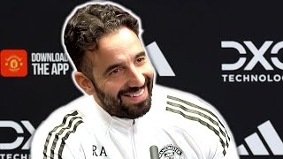 Ruben Amorim pre-match press conference | Aston Villa v Manchester United | Premier League
