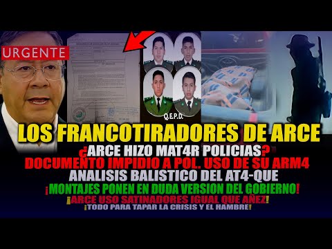 CAE ARCE, HIZO MA-T4R POLICI4S, DOCUMENTO IMPIDIO A POLICI4S USO DE SU AR-M4. SE USO FRANCOTIRADORES