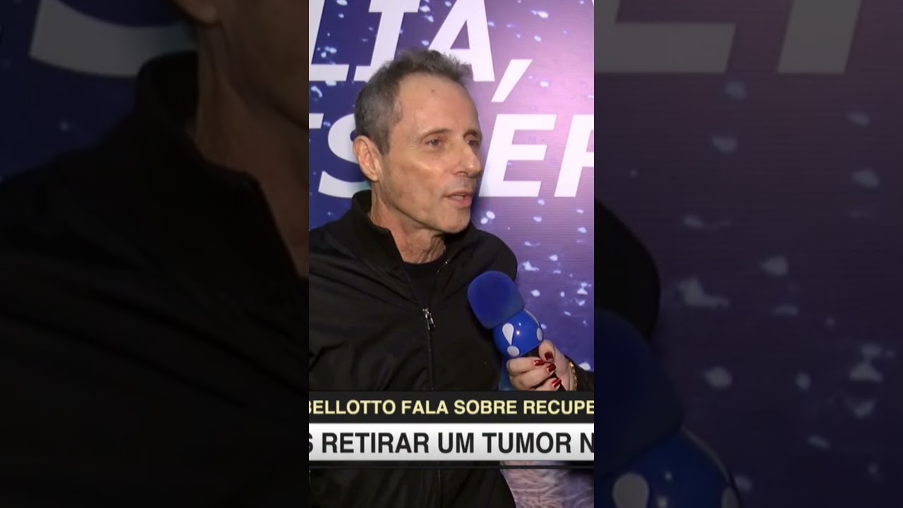 Tony Bellotto fala da recuperação após retirada de tumor no pâncreas: “Importante é viver cada dia”