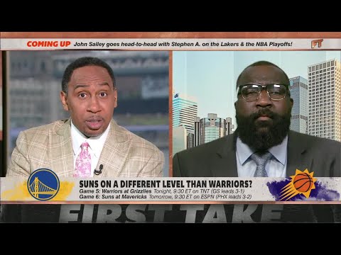Does Stephen A. have any doubts on the Warriors? Perk thinks so  | First Take video clip