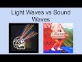 Comparing Light Waves and Sound Waves