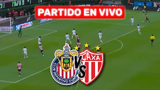 ¡GOLAZO DE ÚLTIMO MINUTO!🔥 CHIVAS 3-1 NECAXA 🔴 EN VIVO [JORNADA 10 - LIGA MX - AP2025] 🎙️NARRACIÓN