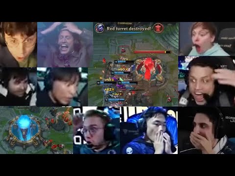 Streamers, Teams, Casters react to INSANE LCS Championship ending