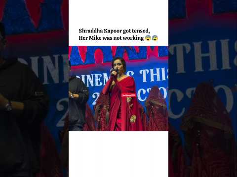 Shraddha Kapoor stardom made her speechless😍🙈#bollywood#shraddhakapoor#akshaykumar#thamma#actress#og